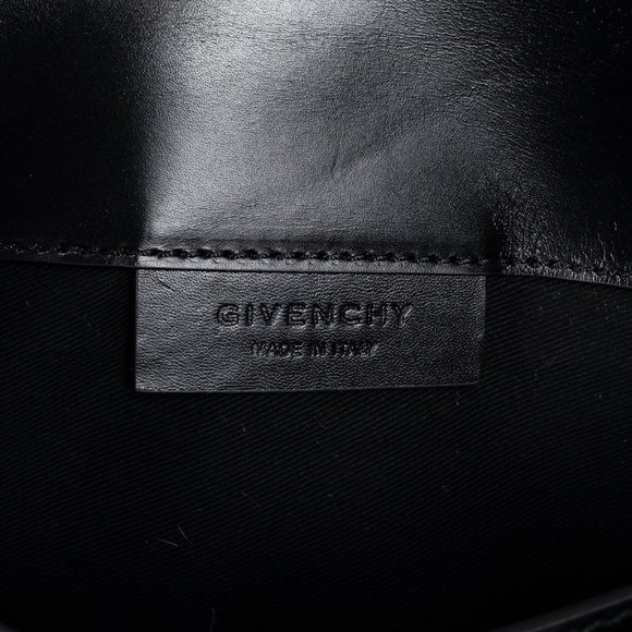 Givenchy Brown Cow Print Calf Hair/ Leather Antigona Clutch - Picture 9 of 10